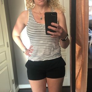 Soft Joie Akiko Ombré Grey Tank